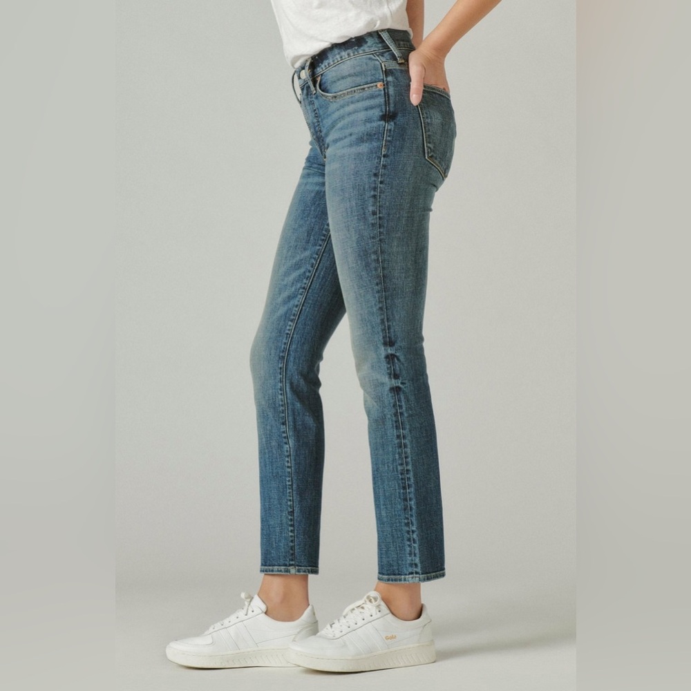 Lucky Brand | High Rise Zoe Straight Jean